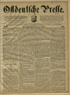 Ostdeutsche Presse. J. 13, 1889, nr 198