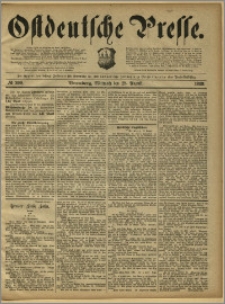 Ostdeutsche Presse. J. 13, 1889, nr 200
