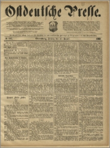 Ostdeutsche Presse. J. 13, 1889, nr 202