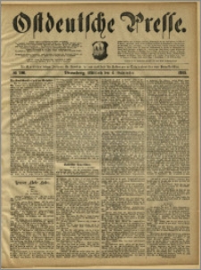 Ostdeutsche Presse. J. 13, 1889, nr 206