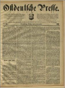 Ostdeutsche Presse. J. 13, 1889, nr 208