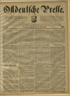 Ostdeutsche Presse. J. 13, 1889, nr 214