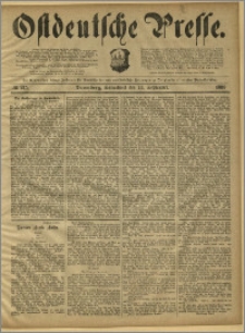 Ostdeutsche Presse. J. 13, 1889, nr 215