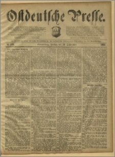 Ostdeutsche Presse. J. 13, 1889, nr 220