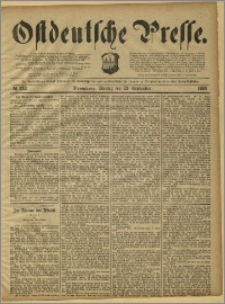 Ostdeutsche Presse. J. 13, 1889, nr 222