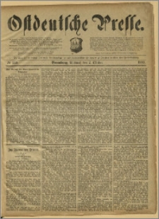Ostdeutsche Presse. J. 13, 1889, nr 230