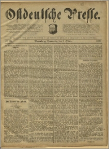 Ostdeutsche Presse. J. 13, 1889, nr 231