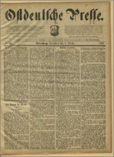 Ostdeutsche Presse. J. 13, 1889, nr 233