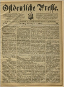 Ostdeutsche Presse. J. 13, 1889, nr 249