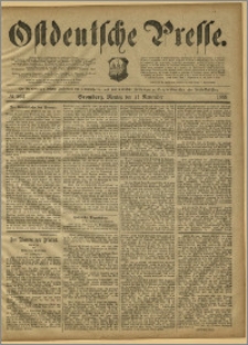 Ostdeutsche Presse. J. 13, 1889, nr 264