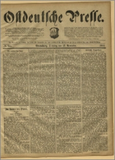 Ostdeutsche Presse. J. 13, 1889, nr 265
