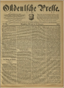 Ostdeutsche Presse. J. 13, 1889, nr 266