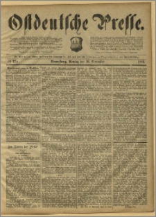 Ostdeutsche Presse. J. 13, 1889, nr 270