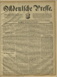 Ostdeutsche Presse. J. 13, 1889, nr 272