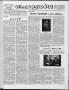 Wiadomości, R. 10 nr 44 (500), 1955