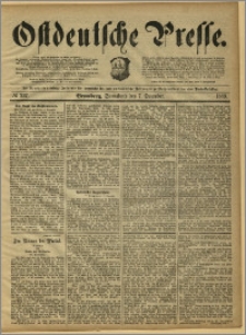 Ostdeutsche Presse. J. 13, 1889, nr 287