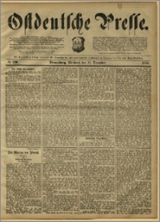 Ostdeutsche Presse. J. 13, 1889, nr 290