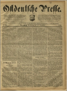 Ostdeutsche Presse. J. 13, 1889, nr 291