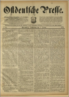 Ostdeutsche Presse. J. 15, 1891, nr 12