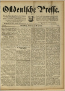 Ostdeutsche Presse. J. 15, 1891, nr 22