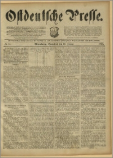 Ostdeutsche Presse. J. 15, 1891, nr 26