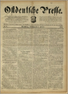 Ostdeutsche Presse. J. 15, 1891, nr 35