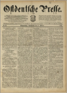 Ostdeutsche Presse. J. 15, 1891, nr 44