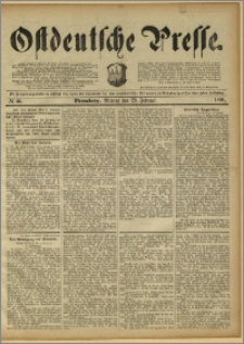 Ostdeutsche Presse. J. 15, 1891, nr 45
