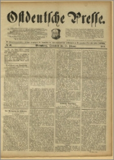 Ostdeutsche Presse. J. 15, 1891, nr 50