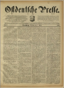 Ostdeutsche Presse. J. 15, 1891, nr 57
