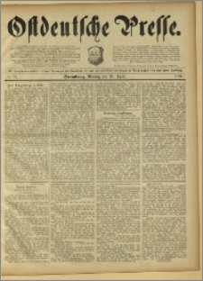 Ostdeutsche Presse. J. 15, 1891, nr 91