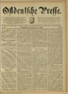 Ostdeutsche Presse. J. 15, 1891, nr 97