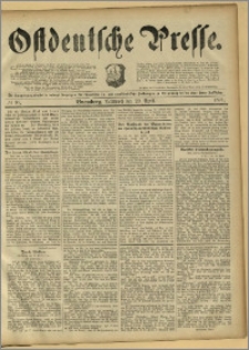 Ostdeutsche Presse. J. 15, 1891, nr 98