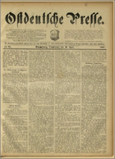 Ostdeutsche Presse. J. 15, 1891, nr 99