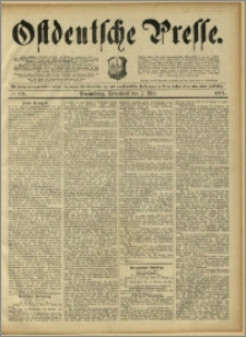 Ostdeutsche Presse. J. 15, 1891, nr 101