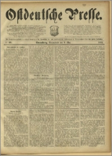Ostdeutsche Presse. J. 15, 1891, nr 106