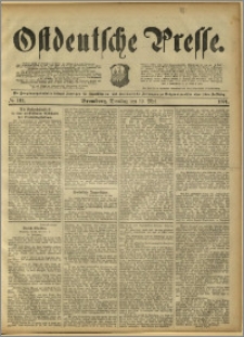 Ostdeutsche Presse. J. 15, 1891, nr 113