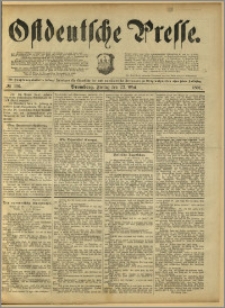 Ostdeutsche Presse. J. 15, 1891, nr 116