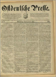 Ostdeutsche Presse. J. 15, 1891, nr 125