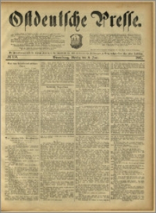 Ostdeutsche Presse. J. 15, 1891, nr 130