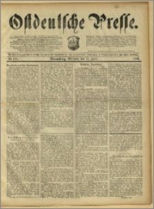Ostdeutsche Presse. J. 15, 1891, nr 138