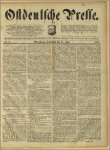 Ostdeutsche Presse. J. 15, 1891, nr 141