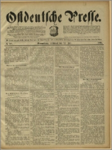 Ostdeutsche Presse. J. 15, 1891, nr 168