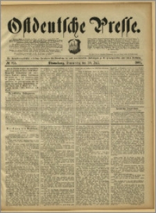 Ostdeutsche Presse. J. 15, 1891, nr 175