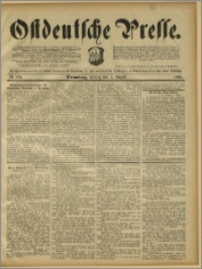 Ostdeutsche Presse. J. 15, 1891, nr 182