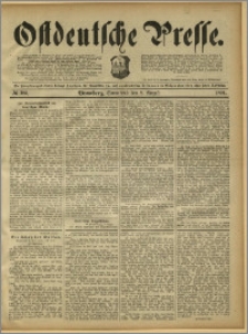 Ostdeutsche Presse. J. 15, 1891, nr 183