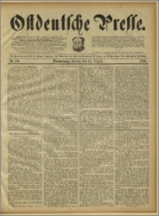 Ostdeutsche Presse. J. 15, 1891, nr 188