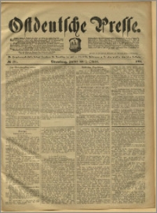 Ostdeutsche Presse. J. 15, 1891, nr 236