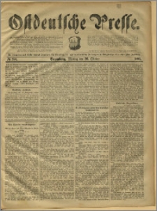 Ostdeutsche Presse. J. 15, 1891, nr 250