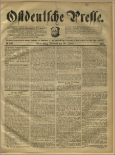 Ostdeutsche Presse. J. 15, 1891, nr 252